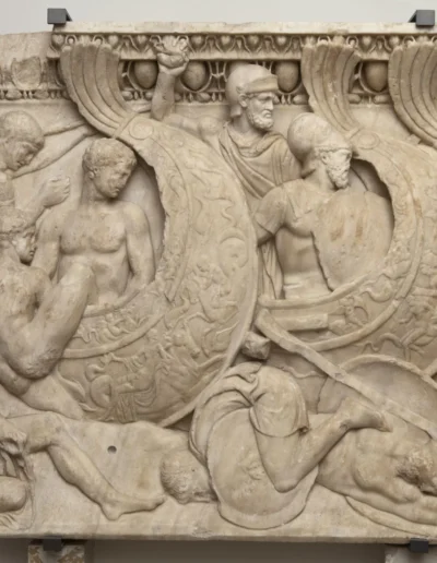 Frammento di sarcofago