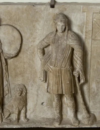 Rilievo votivo di Cibele e Attis