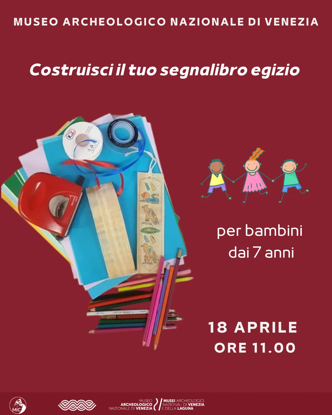 Costruisci il tuo segnalibro egizio