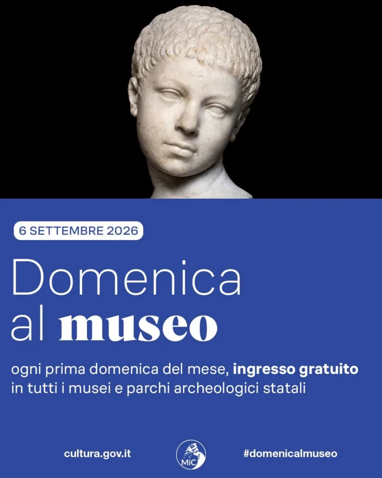 Domenica al Museo 6 settembre 2026 - Ingresso gratuito al Museo archeologico nazionale di Venezia
