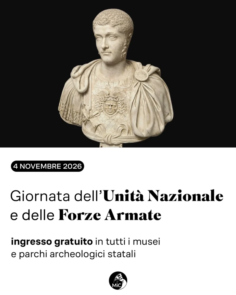 Ingresso gratuito | Giornata dell’Unità Nazionale e delle Forze Armate