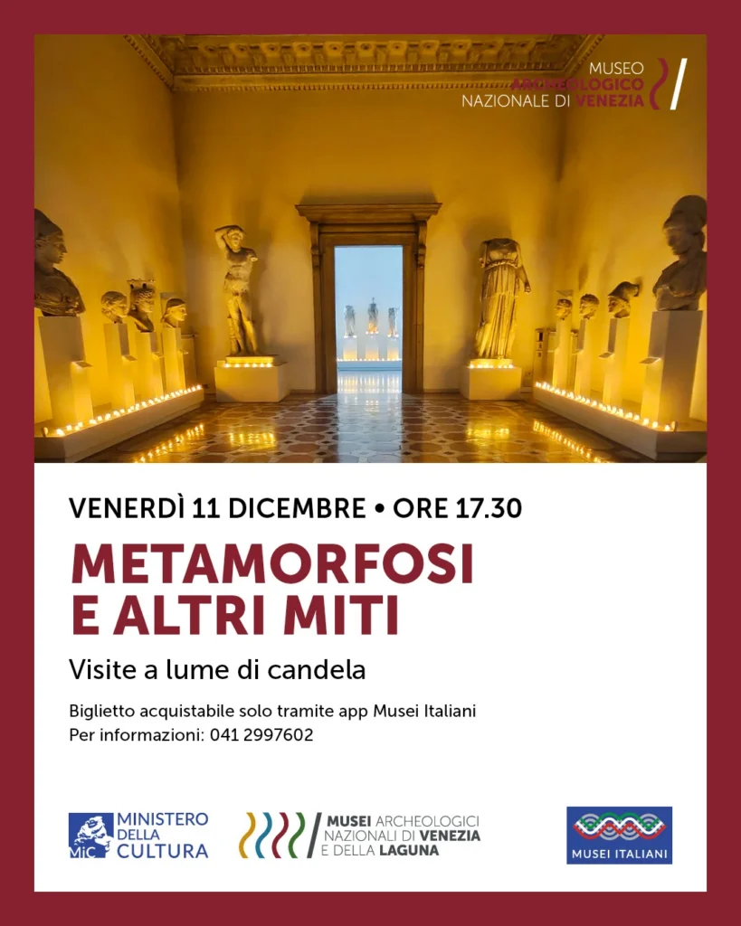 Metamorfosi e altri miti. Visite a lume di candela