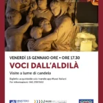 Voci dall'aldilà Visita a lume di candela al Museo archeologico nazionale di Venezia Venerdì 15 Gennaio 2027